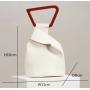 Minissimi Sac A Main Femme Fashion Women's Handbags Acryl Handle Bucket Bags PU Leather Handbag For Ladies