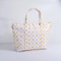 Keymay Custom Logo Women Weekender Duffel Gym Sport Travel Bags Large Shoulder Bag Handbag Nylon Tote Bag