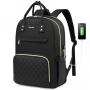 LOVEVOOK High Quality Custom logo quilted leisure nylon laptop backpack for women man large waterproof travel school backpacks