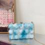 2024 Unique luxury brand custom designer bubble bags wallet purse handbags luxury acrylic clutch bag evening bags for women