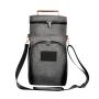 High Quality Travel Picnic Cooler Wine Carrier Bag Custom Print Reusable Portable Luxury Wine Tote with Spout