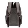 GW056 Wholesale Unisex Rucksack Laptop Vintage Leather Canvas Backpack For Men Outdoor Travel Double Shoulder Backpack