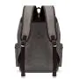 GW056 Wholesale Unisex Rucksack Laptop Vintage Leather Canvas Backpack For Men Outdoor Travel Double Shoulder Backpack
