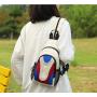 ZF045 New Outdoor Leisure Single Shoulder Crossbody Bag Ladies Oxford Cloth Men Waterproof Wear Chest Bag Handbag Backpack