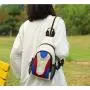 ZF045 New Outdoor Leisure Single Shoulder Crossbody Bag Ladies Oxford Cloth Men Waterproof Wear Chest Bag Handbag Backpack