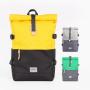 CHANGRONG Custom recycled Rpet polyester roll top Travel Casual Rucksack backpack waterproof
