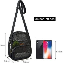 Gelory Wholesale Fashion Custom Logo Lightweight See Through Small Shoulder Bag Daypack Mini Mesh Backpack For Girls Boys
