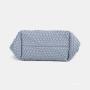 2024 Custom Logo Weave Leather Tote Bag Handbag For Women Luxury With Clutch Purse