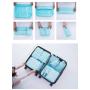 custom designed travel pouch compression suitcases luggage travel organitation bags set packing cubes
