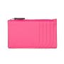 Factory Customize Credit Card Zipper Coin Purse And Bag Pu Pebble Leather Slim Card Holder Women Wallet