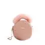 ladies handbag 2024 pu leather wholesale Korean women's shoulder crossbody bag fashion small round bag