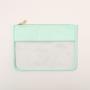 RTS 16 Color Stock Available Custom PVC Cosmetic Bag Waterproof Zipper Closure Clear Makeup Bags Transparent Clear Pouch
