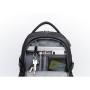 HR591 Unisex Laptop Backpack Fashion Trendy USB Charge Port Polyester Business Custom College School Bag Travel Camera Backpack