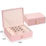 SN044 New Fashion Simple Ring Storage Bag Gift for Mother's Day Wholesale Gift Boxes For Jewelry Portable Travel Earring Box