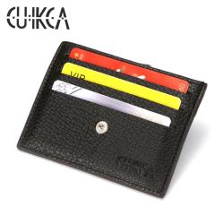 2021 New PU lychee pattern short wallet mini card holder  business card holder wholesale customization wallet unisex