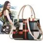 Large Capacity  Luxury Handbags for Women with Pompon China Wholesale PU Womens Bags Ladies Single Shoulder Bag