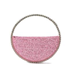 2024 Custom Party Glitter PU Leather Purse Handbag For Women Ladies Evening Bag