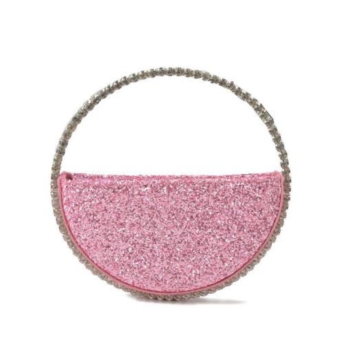 2024 Custom Party Glitter PU Leather Purse Handbag For Women Ladies Evening Bag
