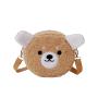 Kawaii Custom Plush Toys Shoulder Bag Cute Cartoon Mini Purse Designer Animal Plush Bag