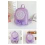 Fashionable Girl Backpack Designer Ita Bag Clear PVC Custom Ita Bag Pin Display