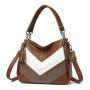 New Soft PU Leather Handbag Popular Ladies Crossbody Bags Large Office Work Bags Tassel Tote Bags Handbags For Woman