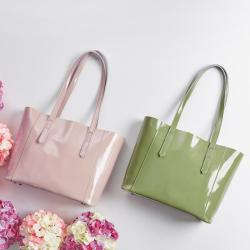 REALER Factory wholesale OEM real leather shoulder crossbody bag fashion casual Oil wax genuine leather tote bags women hand bag