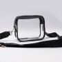Keymay 2022 New Designer Low MOQ 9 Colors Outdoor Personal Transparent Purse Fashion Girl Weekend Shoulder Clear Crossbody Bag