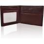 Minimalist Wallet Organizer Vegetable Tanned Leather Wallet Bifold Men Wallet Premium
