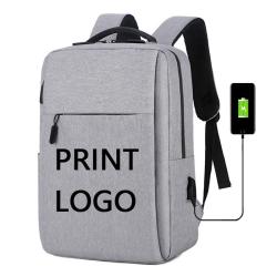 ZR053 Unisex New Computer Backpack Laptop Bag Oxford Fabric Zipper Customizable Logo Gift Backpack Business Schoolbag