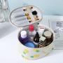 Large Capacity PU Printing Makeup Washing Cleaning Storage Bag Custom Made Travel Cosmetic Bags Set