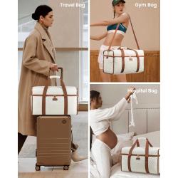 LOVEVOOK Top Seller Dry Wet Waterproof Duffel Bag With Toiletry Bag Yoga Weekend Shoulder Gym Luggage Travel Tote Bag for Women