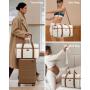 LOVEVOOK Top Seller Dry Wet Waterproof Duffel Bag With Toiletry Bag Yoga Weekend Shoulder Gym Luggage Travel Tote Bag for Women