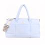 CHANGRONG Custom large capacity Women quilted puffer nylon travel duffle bag