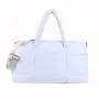 CHANGRONG Custom large capacity Women quilted puffer nylon travel duffle bag
