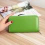 Long Wallets Casual RFID Zipper Cell Phone Purse Clutch Bag for Ladies Colorful PU Leather 2020 Fashion Brand Women Unisex