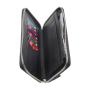 new design men's zipper customized leather mens long wallet phone holder purse men wallet with zip