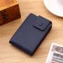 ZX097 New Personality Business Card Set Card Case Clip Credit PU leather Thin Case Small Wallet Business Card Holder Case