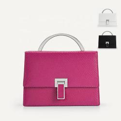 Wholesale Luxury Vegan Animal Leather Women Handbags High Quality Top Handle Handbags Custom Logo Fashion Fancy Ladies Hand Bags