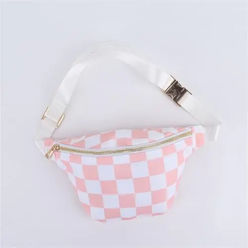 Keymay Popular Custom Print Personal Pattern Waterproof Nylon Fanny Pack Custom Bum Bag Waist Pack Fanny Pack Custom Print