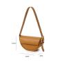 Custom Factory Wholesale Handbags New Small Female Fashion Simply Bag Luxury Half Moon Shoulder Bags