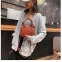 2024 new snakeskin pattern crocodile leather women's shoulder bag fashion simple crossbody bag