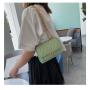 Factory Brand Korean Versatile Lingge Chain Bag Fashion Y-Lock Small Square Bag Single Shoulder Crossbody Bags by Manufacturer