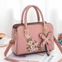 2024 Women's Fashionable Embroidered Ladies Handbag Portable Single Strap Messenger Bag for Foreign Trade