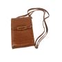 Hot sale crossbody phone bag leather cell phone wallet purse for ladies