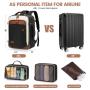 LOVEVOOK Fashion Design 40L multifunctional travel laptop backpack with 3 Packing Cubes 17 In Business travel backpack for women