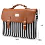 LOVEVOOK ladies office handbags satchel bags women business canvas PU shoulder bag large capacity 15.6 in laptop bags for women