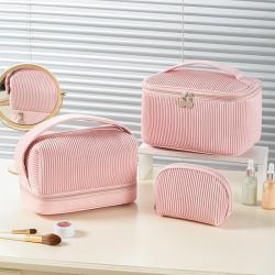 ZF343 New Cosmetic Bag Ladies Fashion Portable Travel Wash Handbag Waterproof Makeup Storage Bag three-piece suit