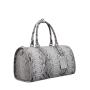 OEM ODM Luxury Classic Vintage Design Custom Genuine Snake Skin Leather Travelling Duffle Bags Gym Bag for Men Women