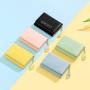 KBW512 Women Short Wallet Cute Multi Card Position Simple Short Card Case Student Cartoon Charm Ladies Tri-fold Coin Purse