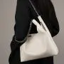 Chain tote large capacity fashionable cowhide women's bag